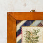 Framed Antique Crazy Quilt Block