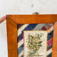 Framed Antique Crazy Quilt Block