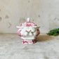 Red Transferware Tureen