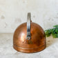 Vintage Art Deco Copper Kettle with Bird Whistle