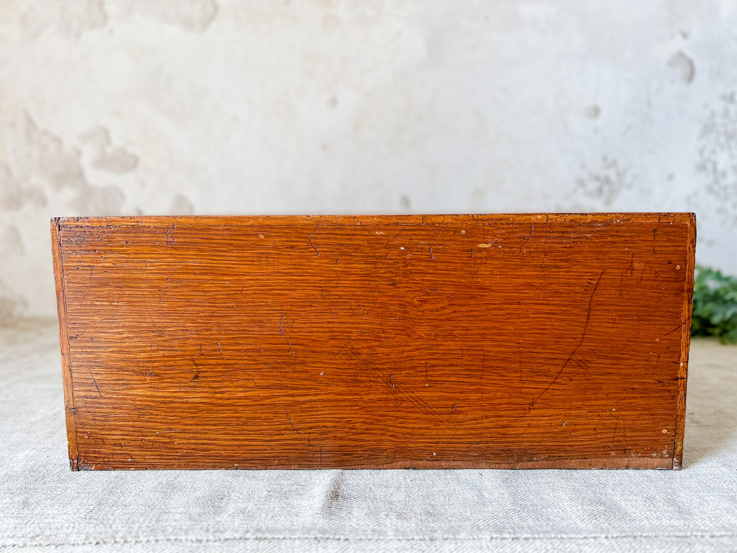 Vintage Globe Wernicke Two Drawer Library Card Catalog