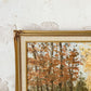 Vintage English Oil Painting of Autumn Landscape at Cannizaro Park, London