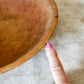 Vintage 11" Turned Wood Bowl