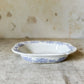 Vintage "Romeo" by Cauldon Purple Transferware Ironstone Serving Dish, c1930