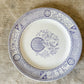 Bates, Gildea & Walker "Satsuma" Purple Transferware 10" Ironstone Plate, c1880