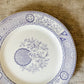 Bates, Gildea & Walker "Satsuma" Purple Transferware 10" Ironstone Plate, c1880