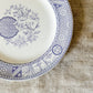 Bates, Gildea & Walker "Satsuma" Purple Transferware 10" Ironstone Plate, c1880