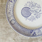 Bates, Gildea & Walker "Satsuma" Purple Transferware 10" Ironstone Plate, c1880