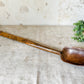Primitive Hand Carved 26" Spoon with Leather Strap