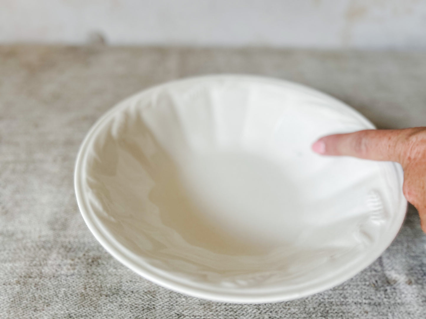 Arthur Wilkinson Wheat Ironstone 8" Bowl, c1910