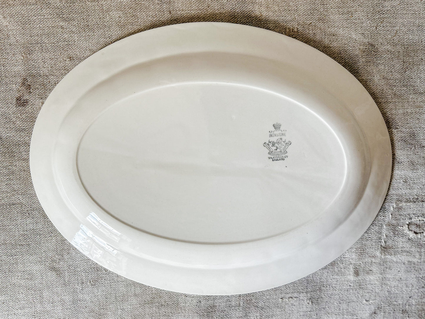 Arthur Wilkinson Ironstone Wheat 14" Serving Platter, c1910