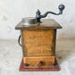Antique Extra-Large Hand Crank Coffee Grinder