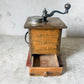 Antique Extra-Large Hand Crank Coffee Grinder