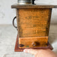 Antique Extra-Large Hand Crank Coffee Grinder