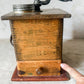 Antique Extra-Large Hand Crank Coffee Grinder