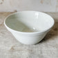 Vintage 7" White English Pudding Bowl