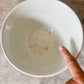 Vintage 7" White English Pudding Bowl
