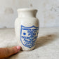 Carricks Cumberland Dairy Cold Cream Pot, c1880