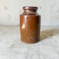 English Brown Stoneware Salt Glazed Kitchen Pot, c1890