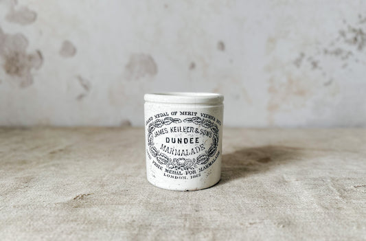 James Keiller Dundee Marmalade Chubby 1 lb. Pot, c1880