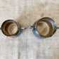 Set of Two Antique Etched Silverplate Sugar Bowls with Trophy Handles
