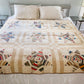 Antique String Lemoyne Star Quilt | Scrappy Stacker Display Quilt
