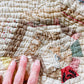 Antique String Lemoyne Star Quilt | Scrappy Stacker Display Quilt