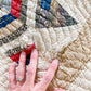 Antique String Lemoyne Star Quilt | Scrappy Stacker Display Quilt