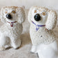 Antique Pair of 4.5" Staffordshire Poodle Figures