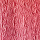 Vintage Radiating Diamond Fields Pink Quilt, c1930
