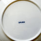 Antique Butterfly Blue Dutch Ironstone 9" Plates - "Malaga" by Petrus Ragout