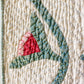 Antique Red and Overdye Green California Rose Applique Quilt c1880s, 90" x 67"