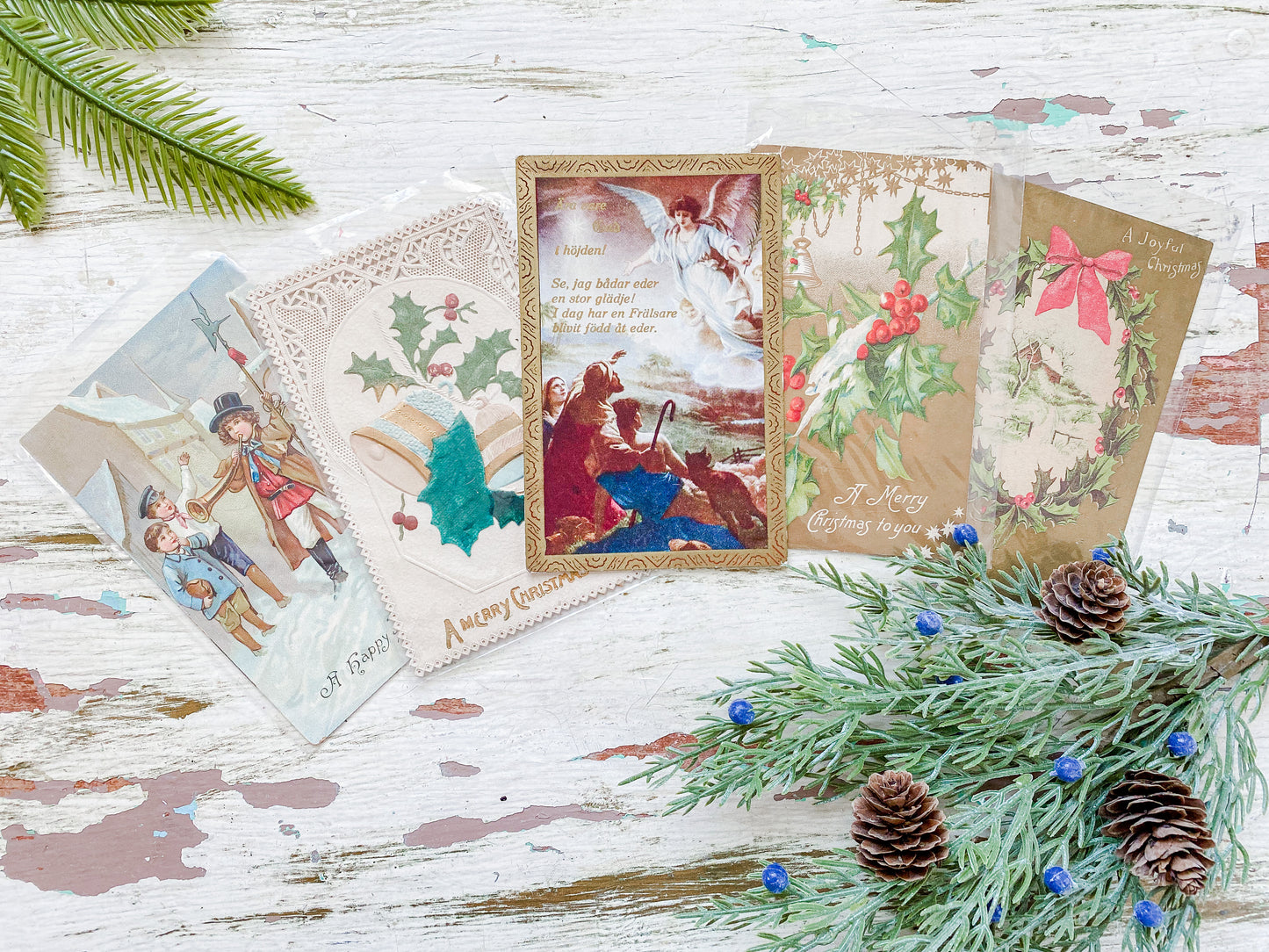 Antique Christmas/New Year postcards
