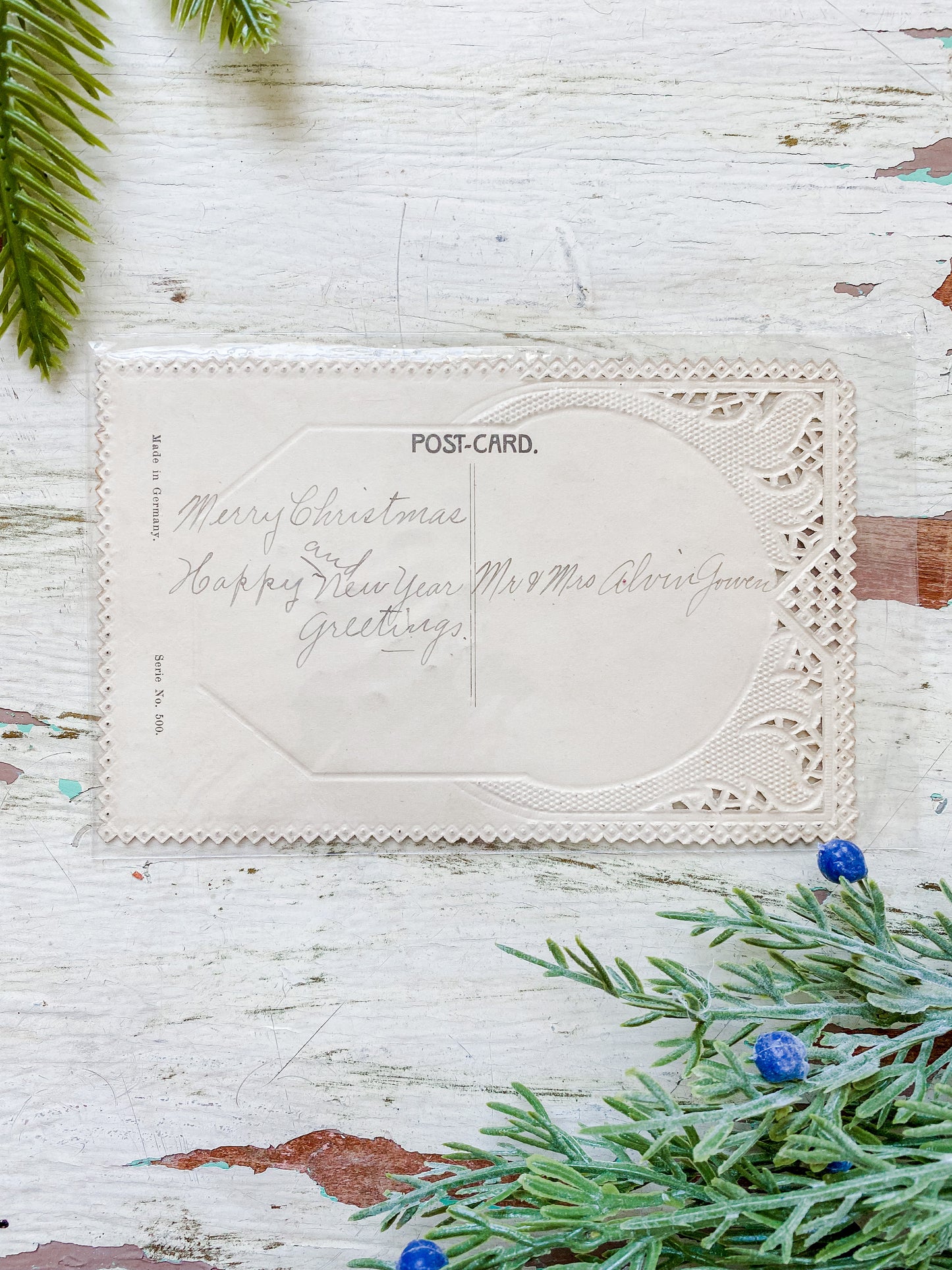 Antique Christmas/New Year postcards