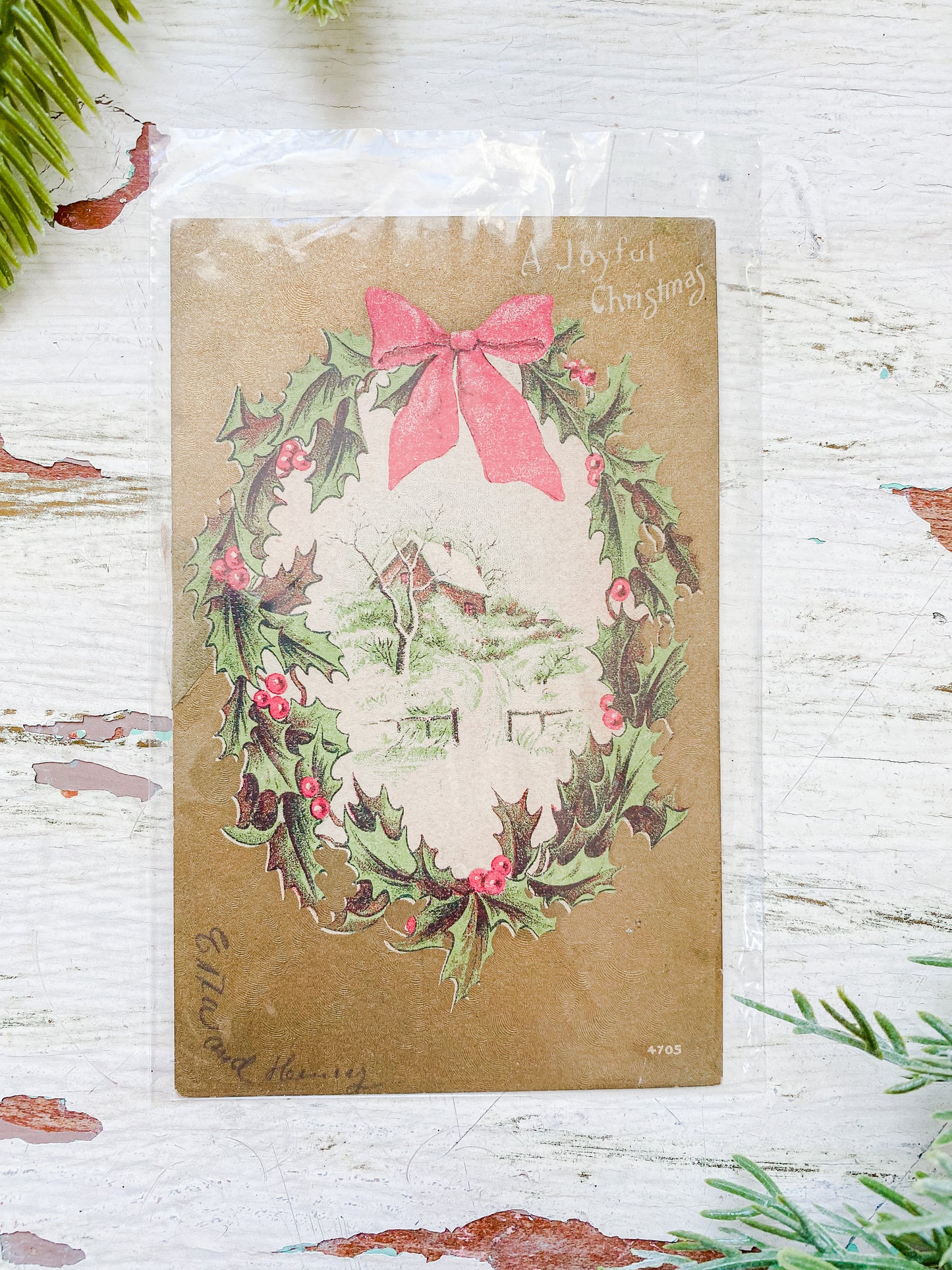 Antique Christmas/New Year postcards