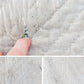 Antique Pink and Green Quilt, Churn Dash Monkey Wrench, c1900, 83" x 68"