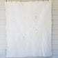 Vintage Pink Chevron Strip Cutter Quilt, c1910s, 76" x 62"